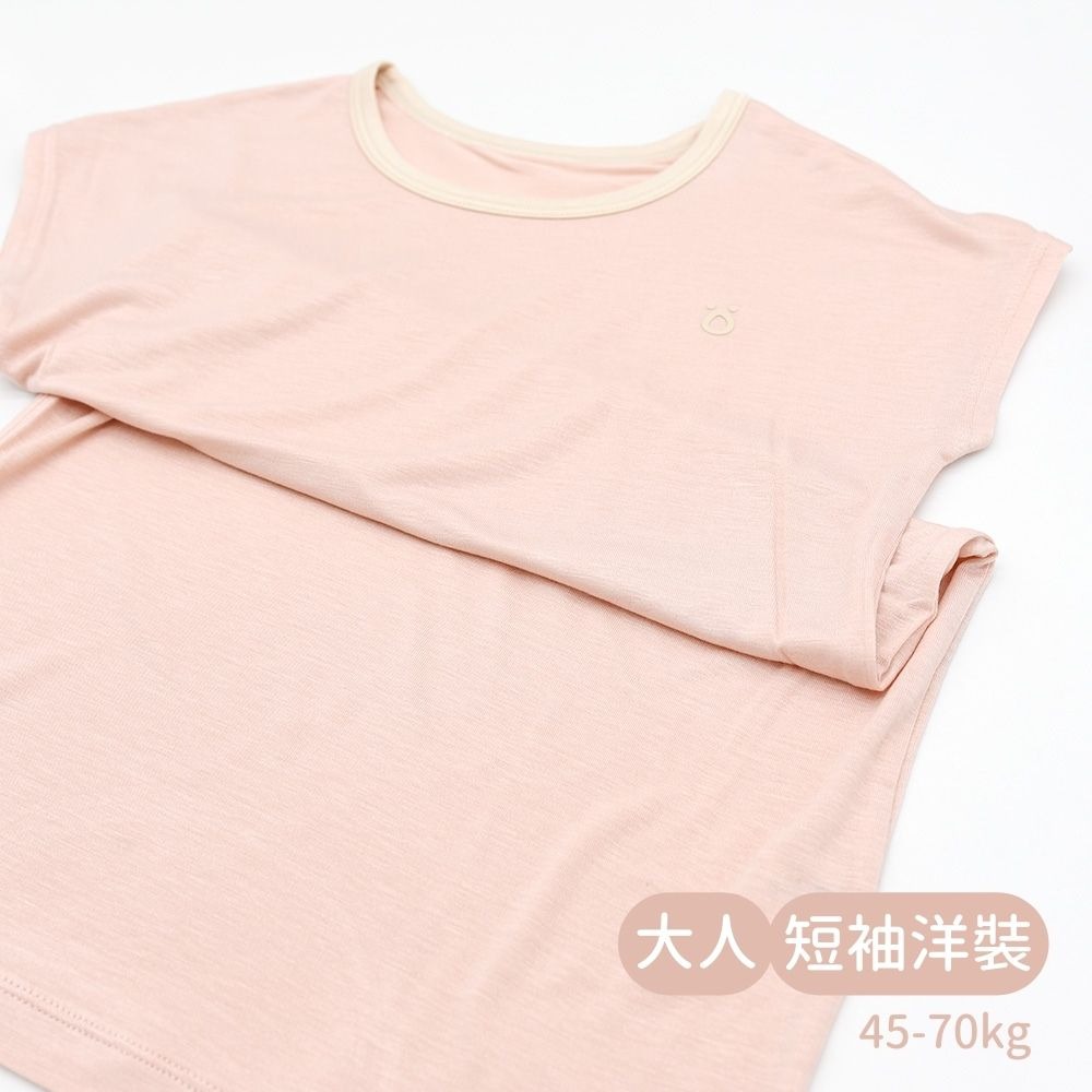 minihope輕柔感短袖洋裝 (大人)-細節圖4