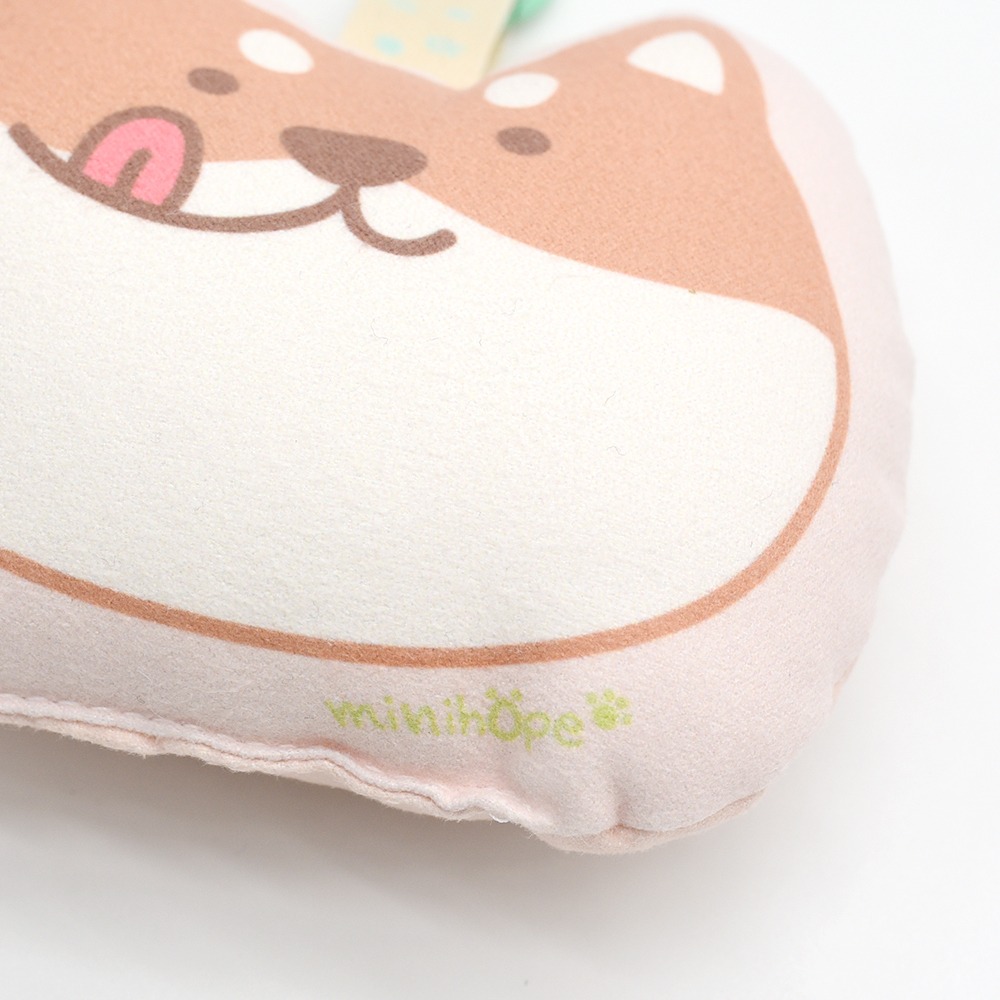 minihope小吊飾/迷你枕-阿福(柴犬)(11x11cm)-細節圖3