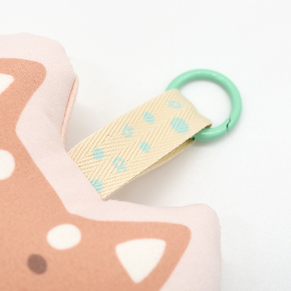 minihope小吊飾/迷你枕-阿福(柴犬)(11x11cm)-細節圖4
