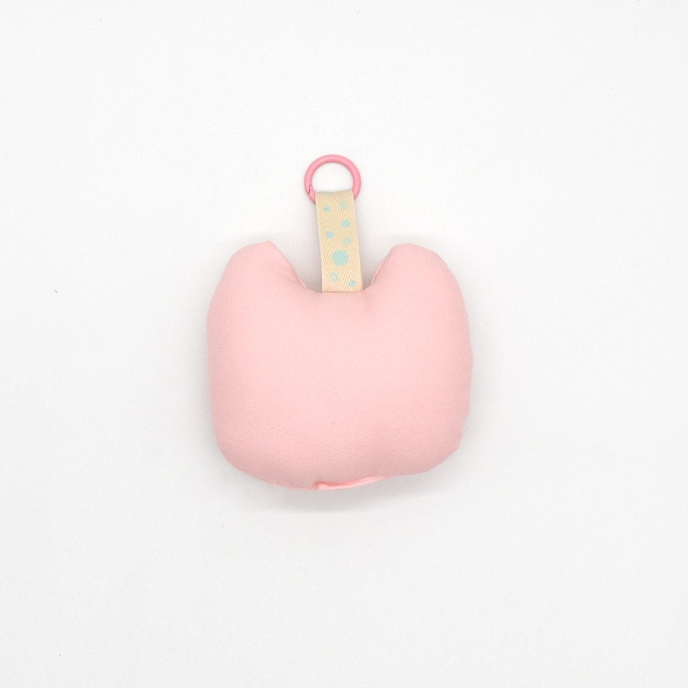 minihope小吊飾/迷你枕-奇奇(橘貓)(11x11cm)-細節圖2