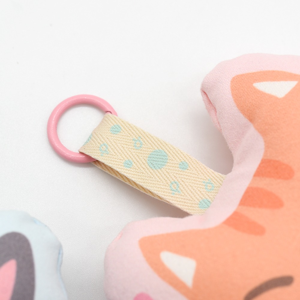 minihope小吊飾/迷你枕-奇奇(橘貓)(11x11cm)-細節圖4