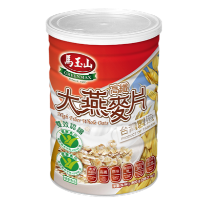 馬玉山高纖大燕麥片800g/高纖大黑麥燕麥片800g(鐵罐)-細節圖2
