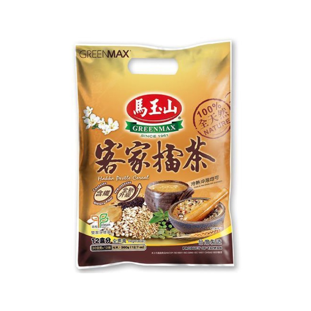 馬玉山客家擂茶30g×12入 沖泡飲品【濠氣老闆】-細節圖2