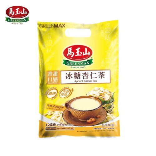 馬玉山冰糖杏仁茶30g×12入 沖泡飲品 杏仁茶