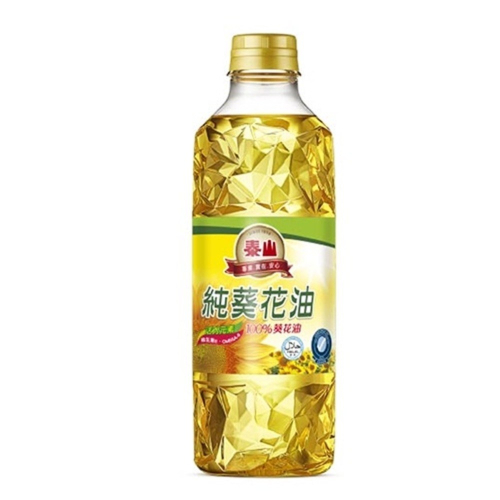 泰山活力元素純葵花油(1L) 泰山 葵花油