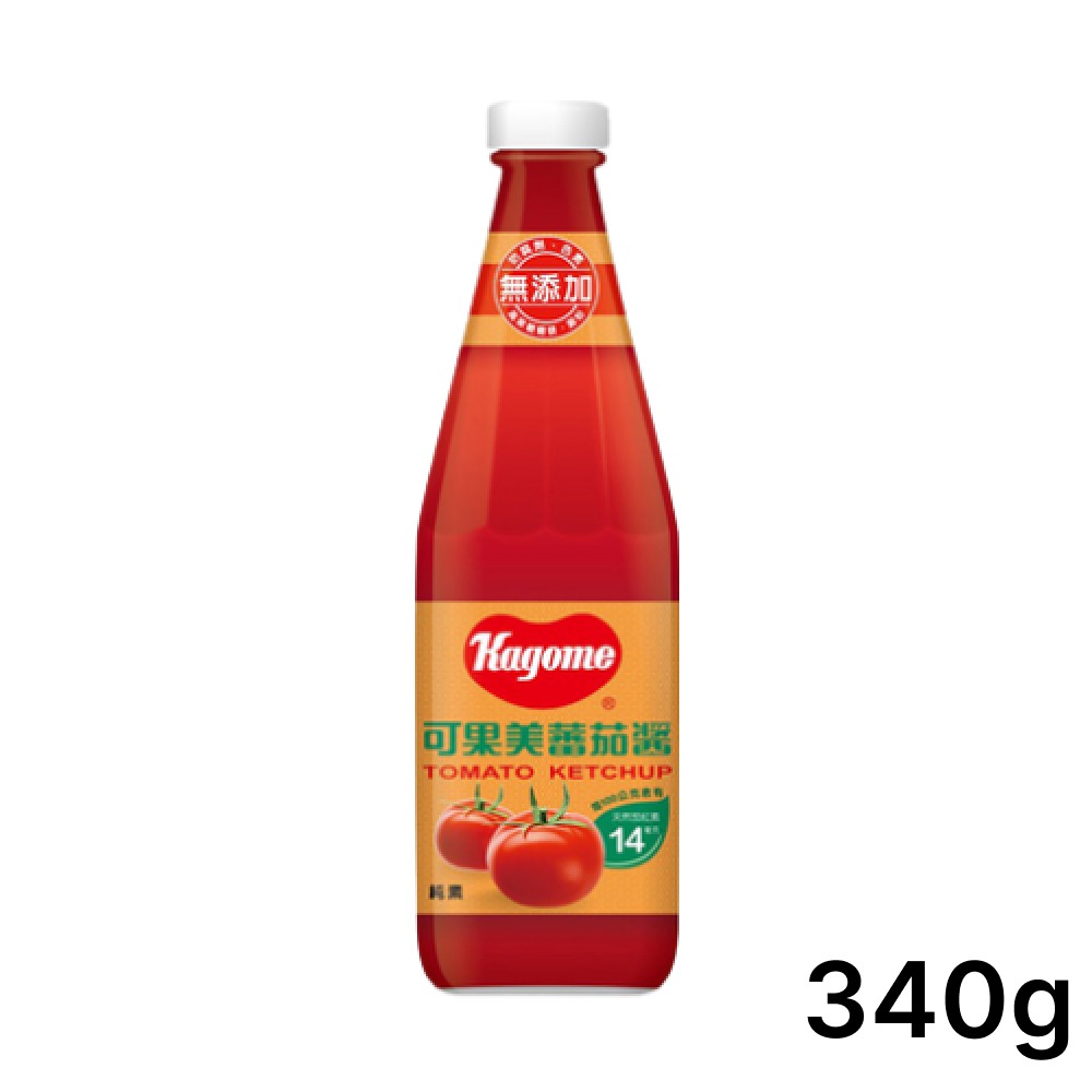 可果美 蕃茄醬 (玻璃瓶340g/玻璃瓶700g/柔軟瓶300g/柔軟瓶500g/柔軟瓶減鈉減卡465g)-規格圖2