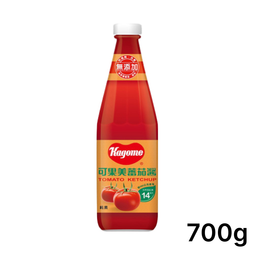 可果美蕃茄醬-玻璃瓶700g
