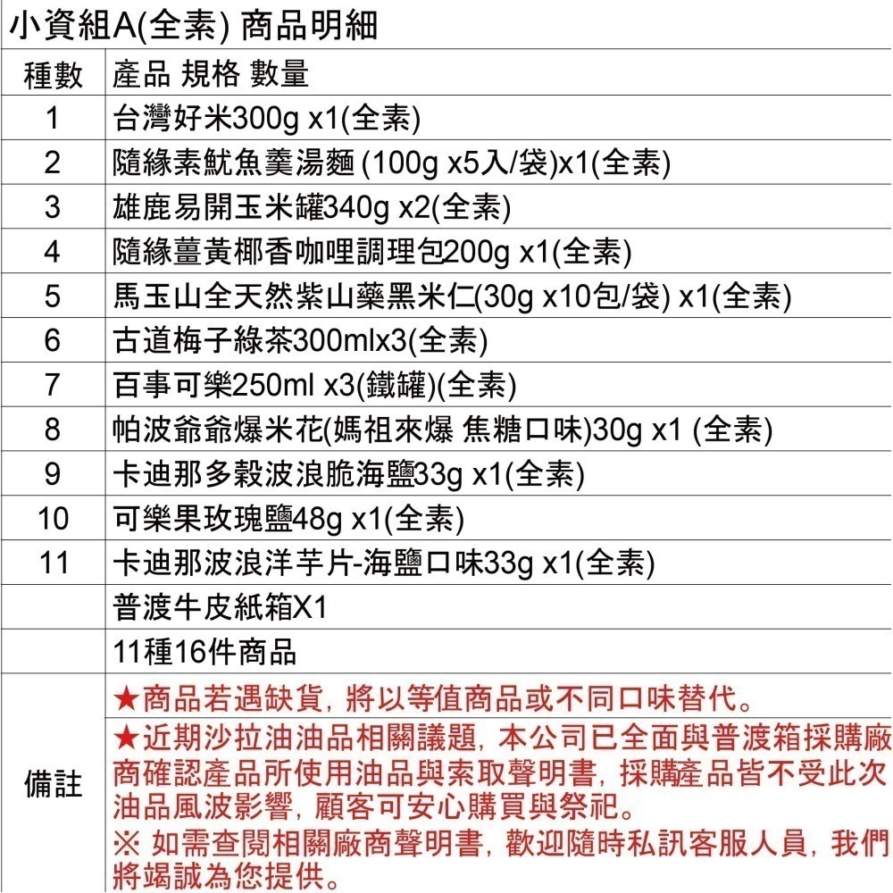 中元普渡箱(4種價位)拜拜箱 零食箱 普渡可客製(普渡供品：隨緣 可樂果 百事可樂 馬玉山 爸爸的農場)【宅配免運】-細節圖7