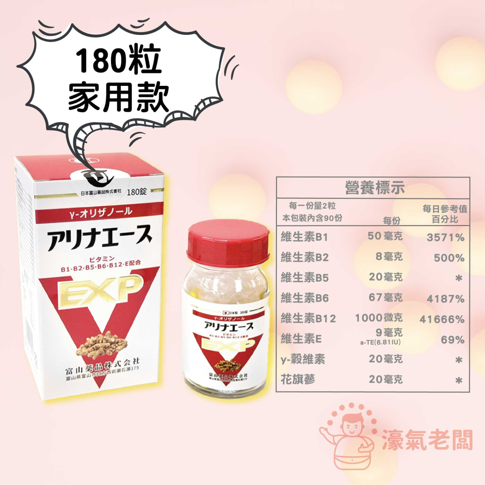 日本富山 安利命EX金強效錠30/180顆 保健食品 保健品 維生素B 綜合維他命 維他命【濠氣老闆】-細節圖5