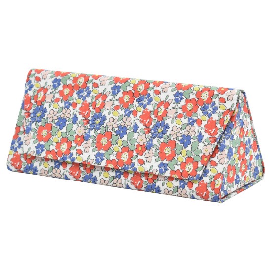 ￼日日花布~日本進口Liberty摺疊布眼鏡盒~日本雜貨～三色現貨~禮物~日本質感選品-規格圖9