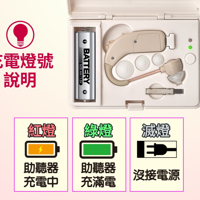 Mimitakara 64KA充電式助聽器-細節圖6