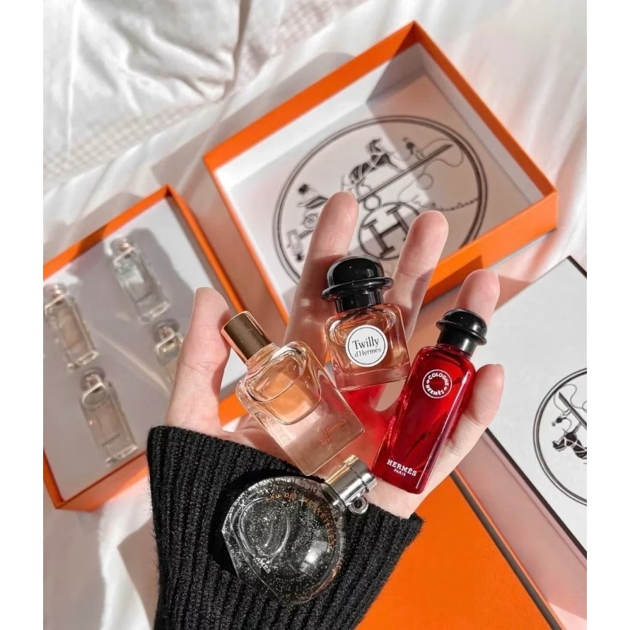 HERMES 愛馬仕 經典小香水禮盒組-細節圖2