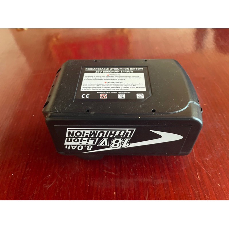 保固一年通用 牧田 副廠全新進化版本 適用更多機型 21700高輸出 8.0 AH 電池 1850元 貼紙在生產中-細節圖2