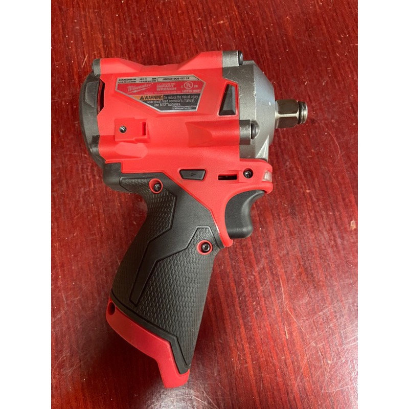 米沃奇 二手功能正常 迷你炮 M12FIWF12-0C 2555 電動板手不含電池充電器 美沃奇-細節圖2