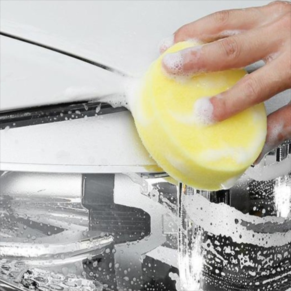 【艾瑞森】全場最便宜 3吋 圓形 海綿 海棉 上蠟棉 上蠟綿 鍍膜海綿 鍍膜海棉 菜瓜布 打蠟海綿 打蠟海棉 打蠟綿-細節圖6