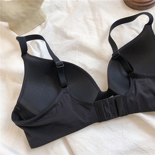 現貨🥀乾燥玫瑰色🥀輕盈薄杯U型貼身無痕 素色無鋼圈內衣-細節圖4