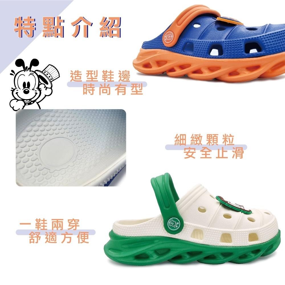 BOBDOG 巴布豆 童鞋 可愛撞色厚底洞洞鞋 BD-3039-細節圖4