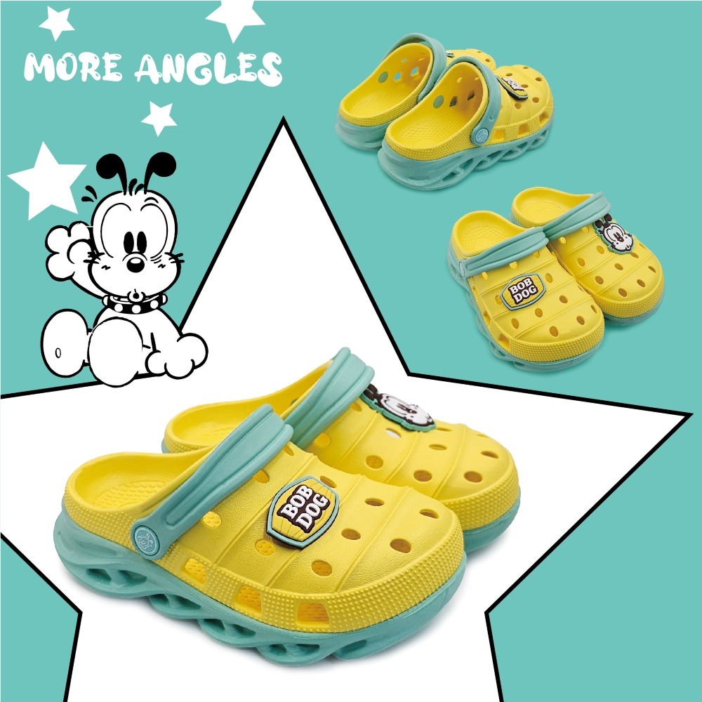 BOBDOG 巴布豆 童鞋 可愛撞色厚底洞洞鞋 BD-3039-細節圖10