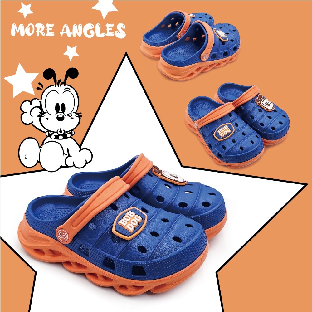 BOBDOG 巴布豆 童鞋 可愛撞色厚底洞洞鞋 BD-3039-細節圖11