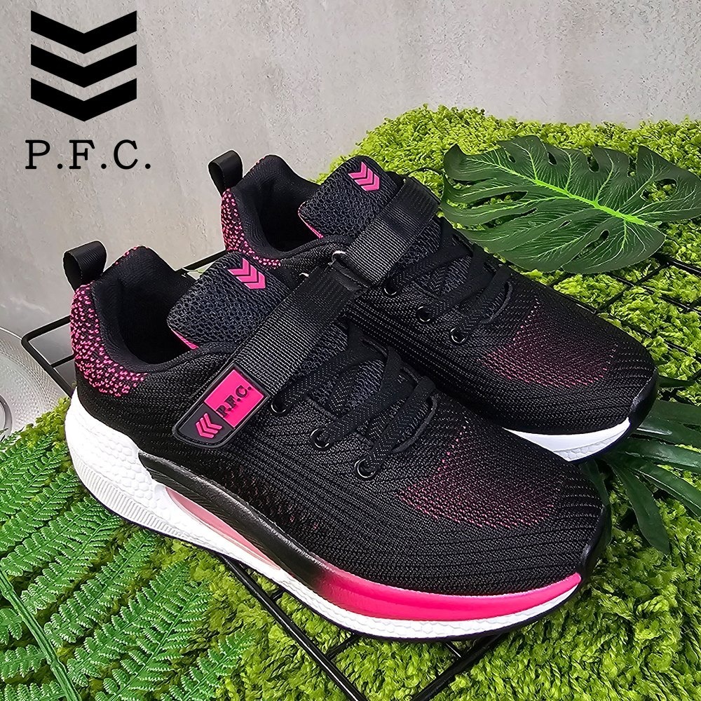 P.F.C. 上等兵 女鞋 氣墊厚底透氣方便魔鬼氈休閒鞋 搖搖鞋 健走鞋 80853-規格圖9