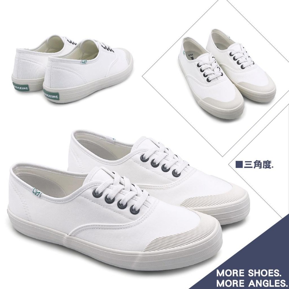 FROGKING MIT 台灣製 女鞋 寧靜色系舒適手工免綁帶休閒鞋 懶人鞋 平底鞋 F-1289-細節圖6