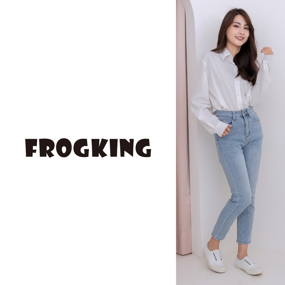 FROGKING MIT 台灣製 女鞋 寧靜色系舒適手工免綁帶休閒鞋 懶人鞋 平底鞋 F-1289-細節圖10