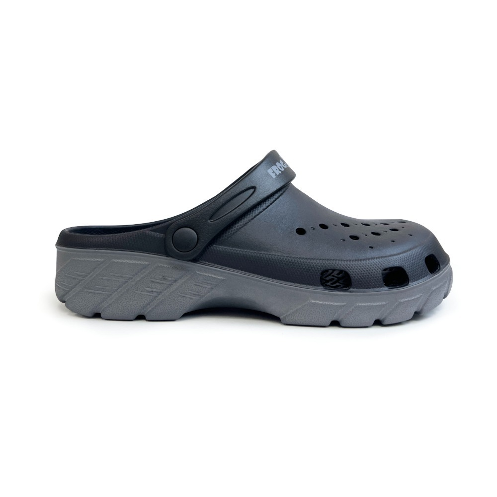 FROGKING 男鞋 EVA雙密度防水兩用洞洞鞋 布希鞋 防水拖鞋 涼鞋 綠 F-1689-規格圖11