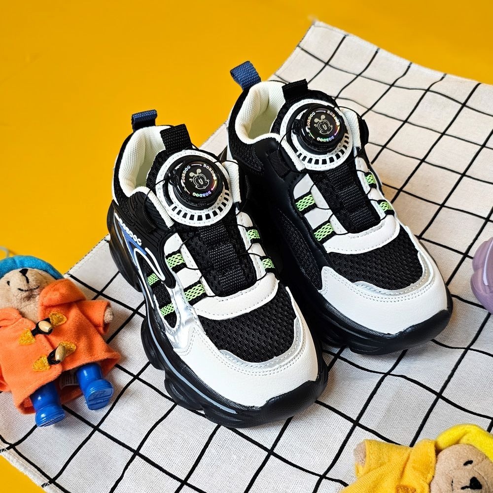 BOBDOG 童鞋 方便旋轉扣厚底輕量運動鞋 超輕量 Q彈舒適 B-1053-細節圖10