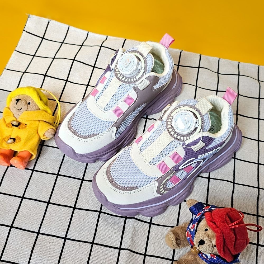 BOBDOG 童鞋 方便旋轉扣厚底輕量運動鞋 超輕量 Q彈舒適 B-1053-細節圖11