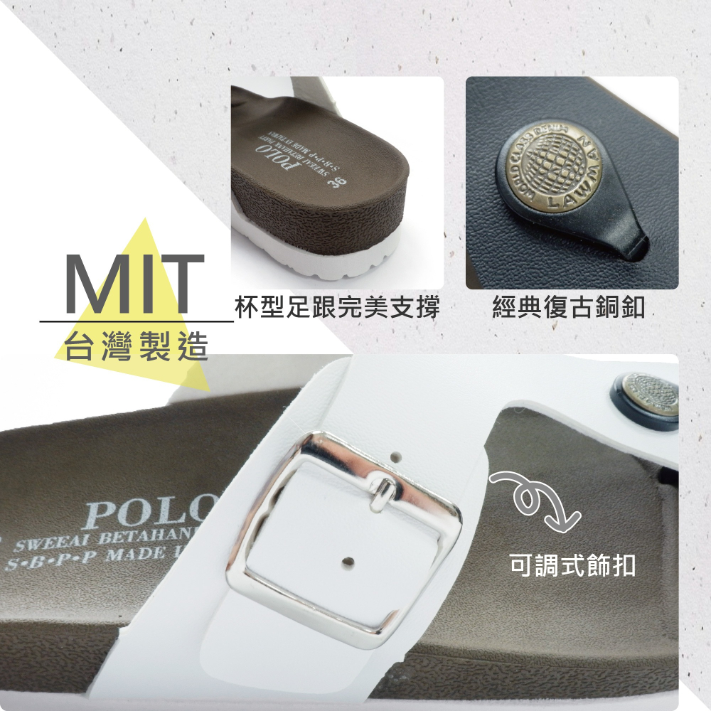 C&D MIT 台灣製  男鞋 超輕量 銅釦人字休閒厚底拖鞋 人字拖鞋 休閒拖鞋 803-細節圖6