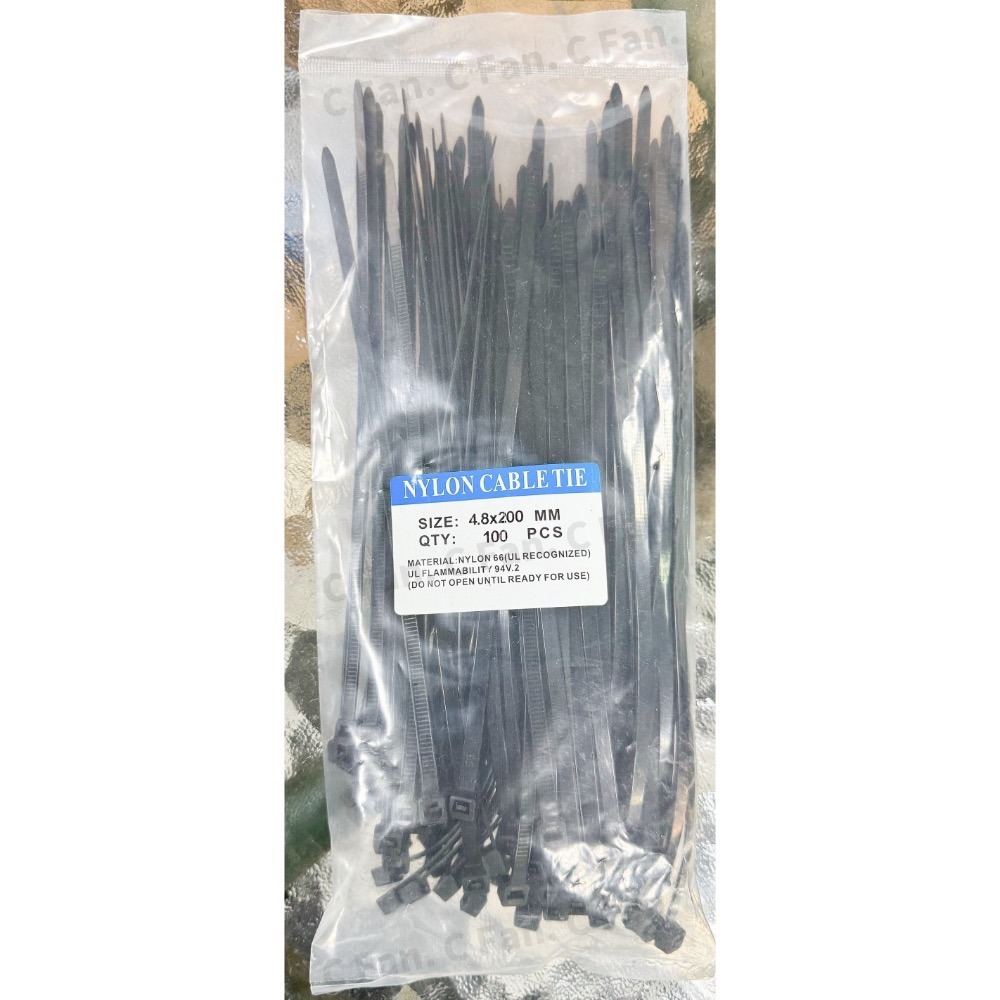 紮線帶 束線帶100入-規格圖6