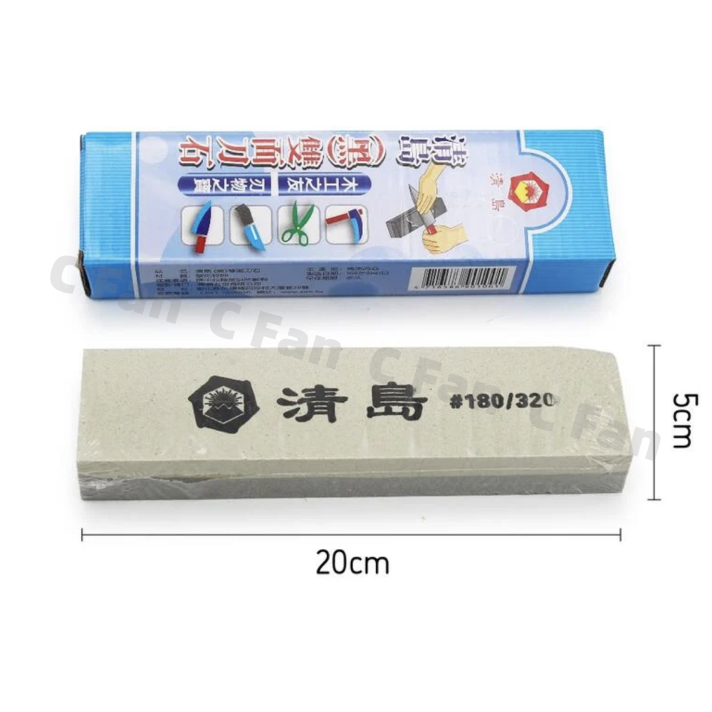 清島牌 雙面 磨刀石 金剛砂 碳化矽沙 磨刀-細節圖2