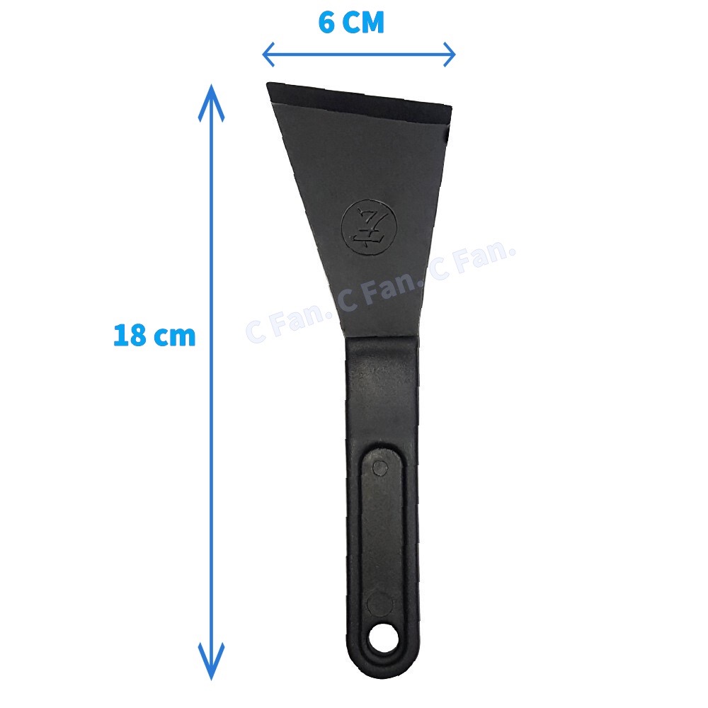 黑鋼漆刀 刮刀 高碳鋼 批刀 除漆 牆壁刮刀 刮板 補土 壁面修繕 鏟刀-細節圖2