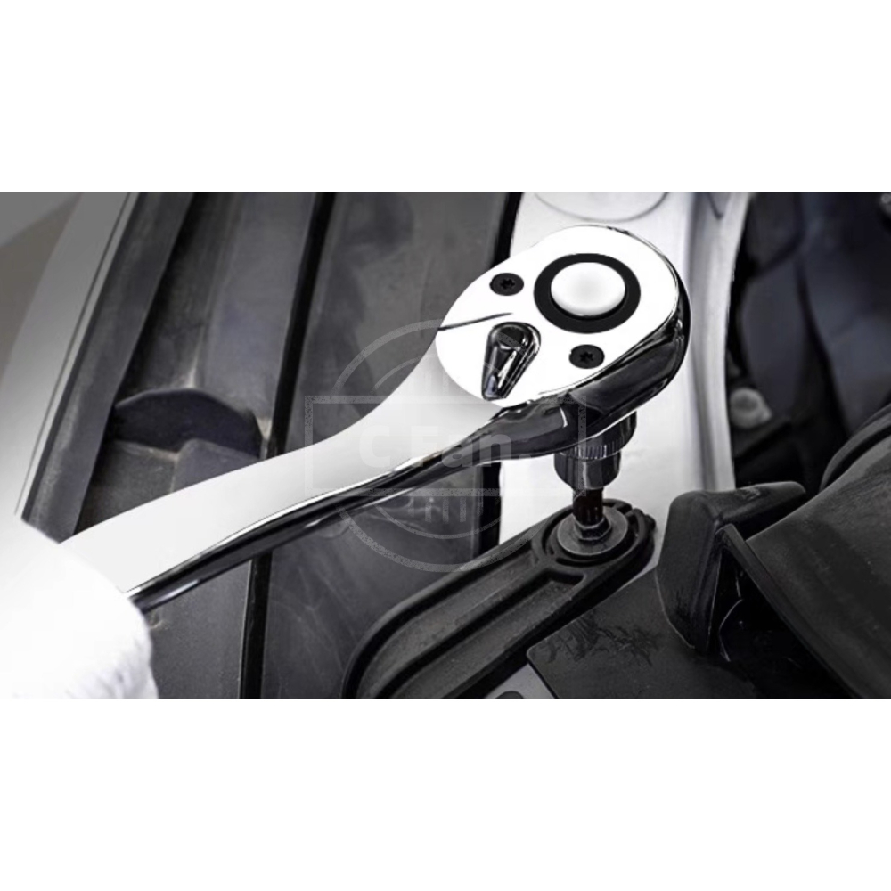 1/2微角度 72齒 彎柄棘輪扳手 快速脫落 省力 棘輪套筒扳手 棘輪扳手 3天內出貨-細節圖4