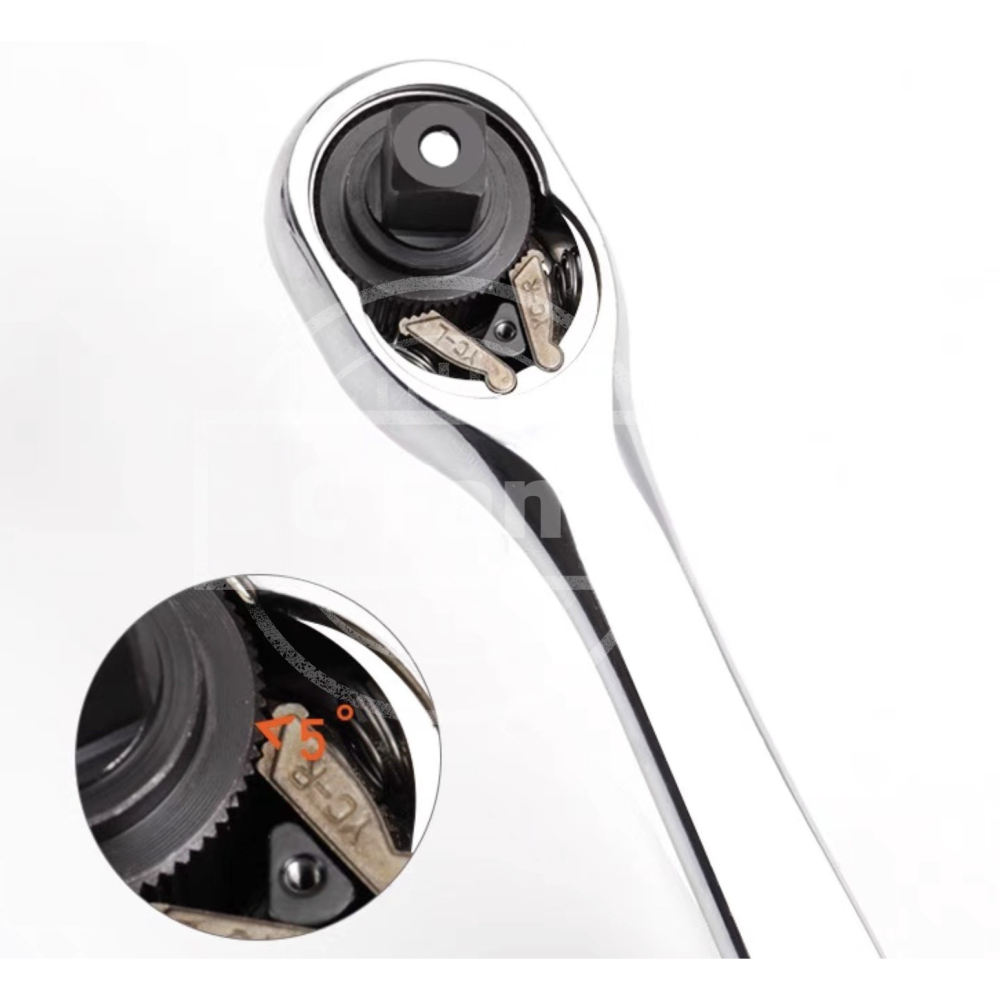 1/2微角度 72齒 彎柄棘輪扳手 快速脫落 省力 棘輪套筒扳手 棘輪扳手 3天內出貨-細節圖5