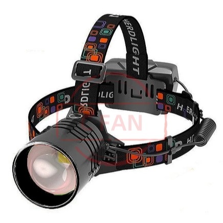 強光 P50 調焦頭燈 大功率 18650 VC-HLED02-細節圖2