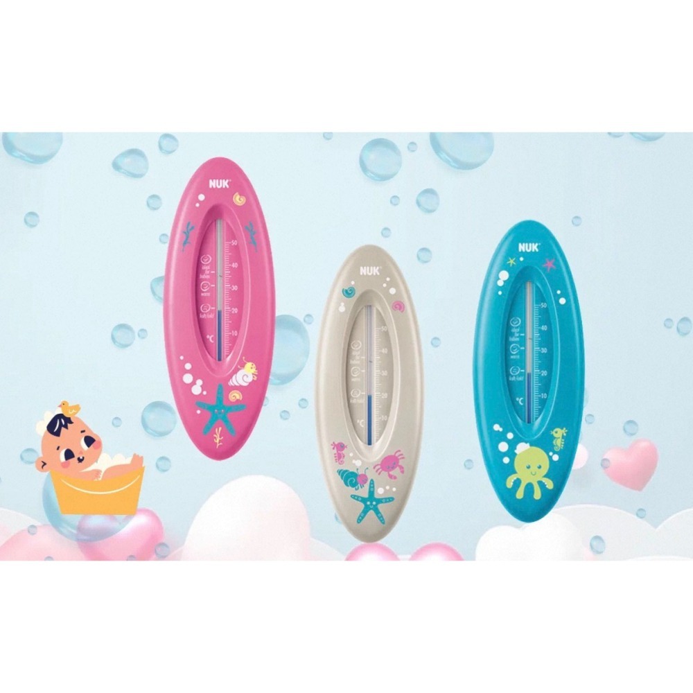 德國 NUK 水溫計 溫度計 無水銀 寶寶洗澡 測溫 芥花籽油 天然-細節圖2