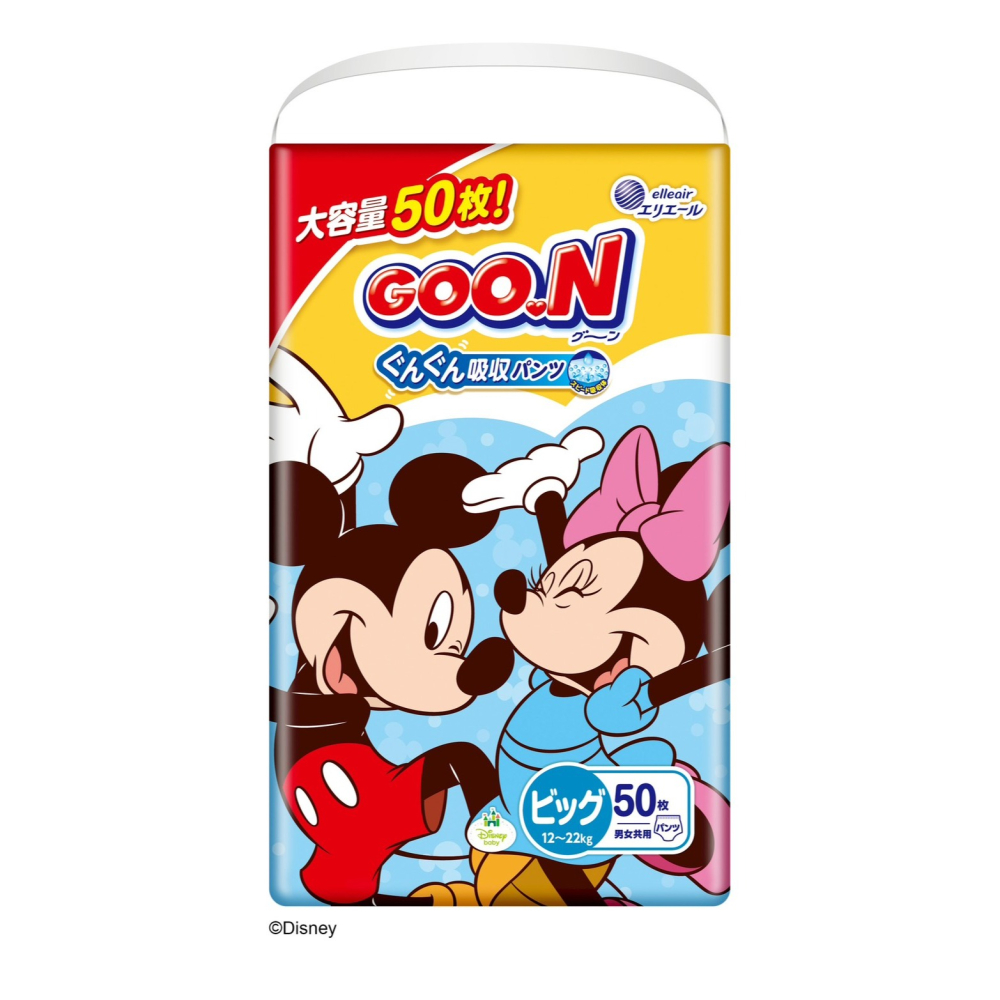 大王GOO.N-UJ迪士尼系列(褲型)-細節圖3