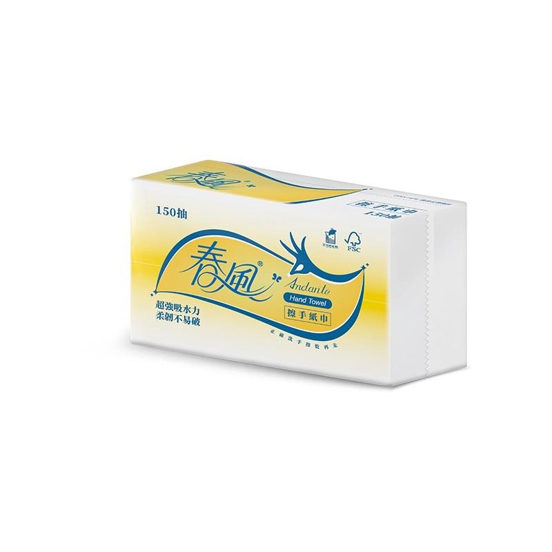 春風擦手紙抽取式(150抽/20包/箱)-細節圖2