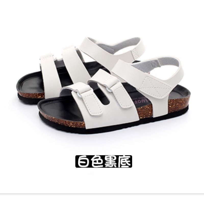 2024【升級款】加高足弓軟墊一字涼鞋魔鬼氈老師傅手工訂製牛皮勃肯軟木拖鞋情侶款-細節圖8