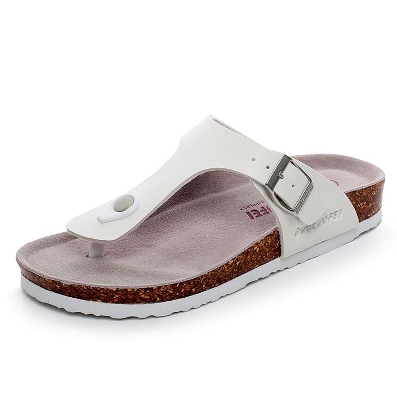 2024【升級款】加高足弓軟墊夾腳人字皮革老師傅手工訂製牛皮勃肯軟木拖鞋 大尺碼 情侶款 #35-46-規格圖9