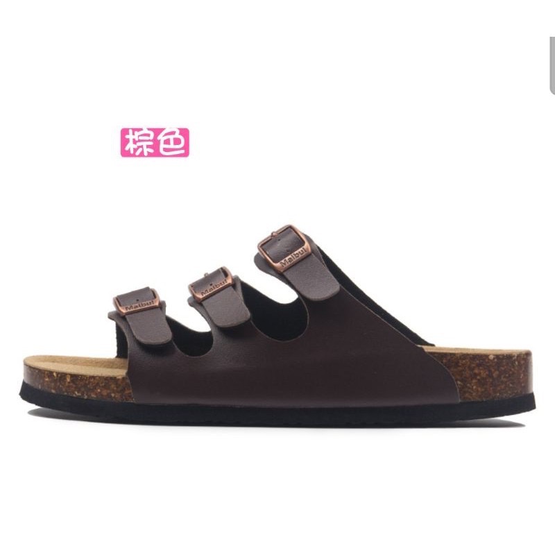 2024【升級款】加高足弓軟墊三扣老師傅手工訂製牛皮勃肯軟木拖鞋情侶款-規格圖6