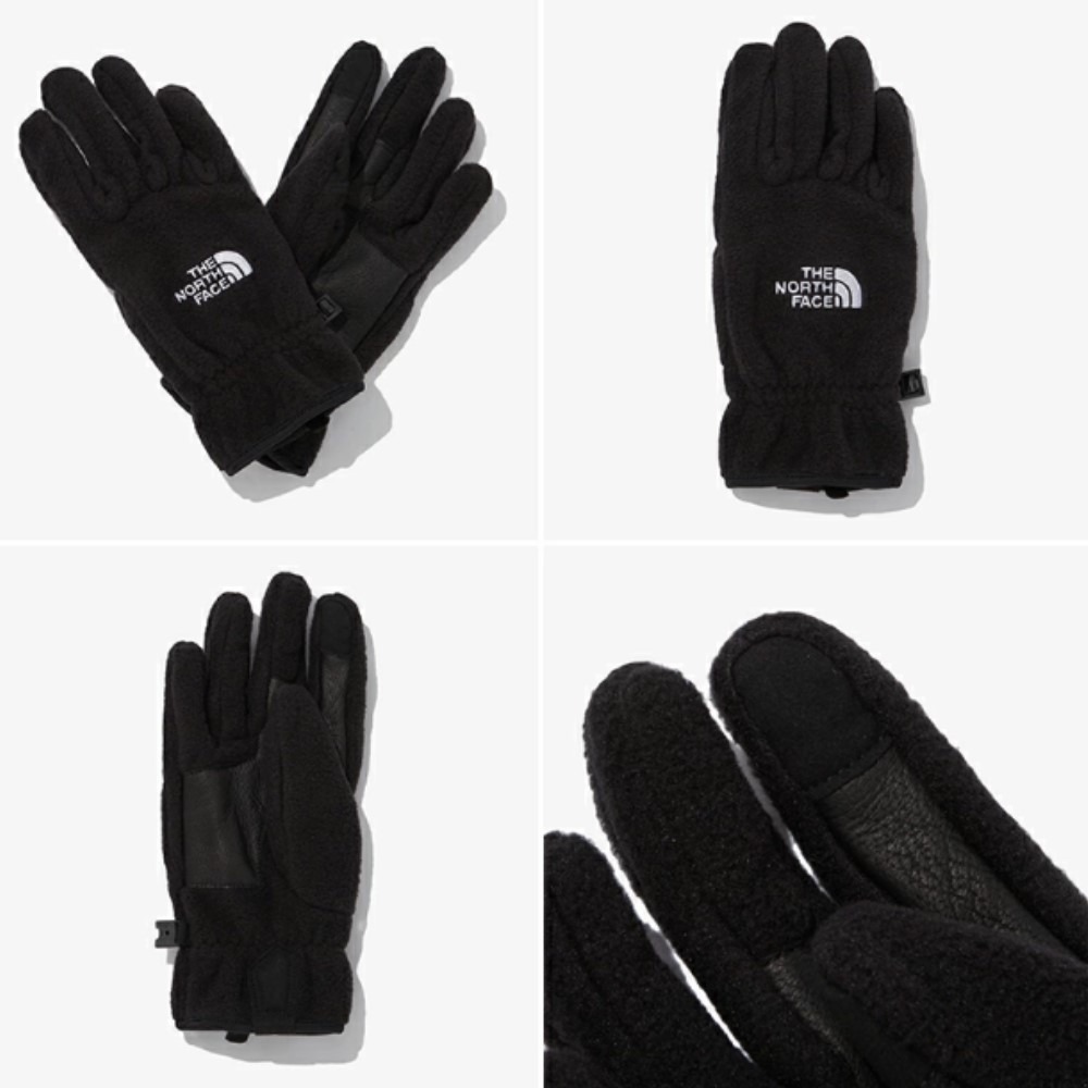 The North Face 北臉 FLEECE GLOVE 觸控 拼接 刷毛 保暖 手套 TNF-細節圖2