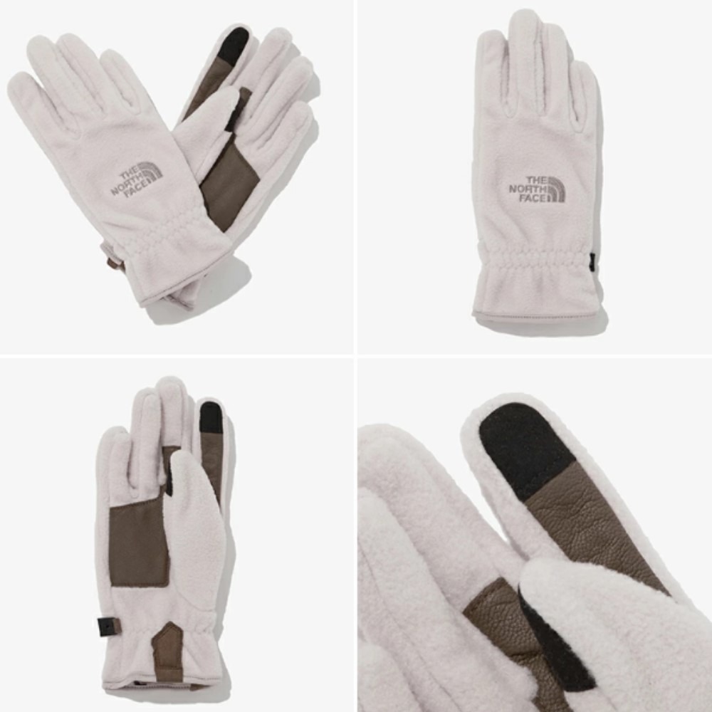 The North Face 北臉 FLEECE GLOVE 觸控 拼接 刷毛 保暖 手套 TNF-細節圖3