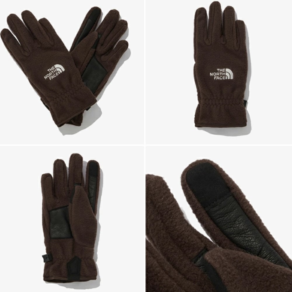 The North Face 北臉 FLEECE GLOVE 觸控 拼接 刷毛 保暖 手套 TNF-細節圖4