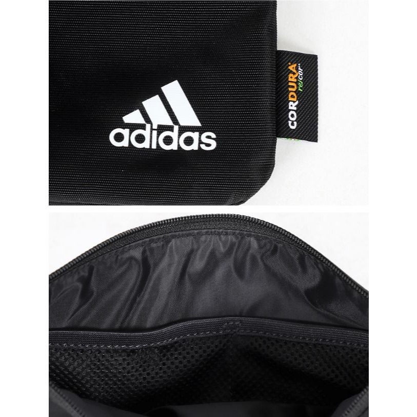 Adidas 愛迪達 SACOCHE 國外限定 簡約 工裝 斜背包 隨身包 側背包 黑色 IM5211-細節圖3