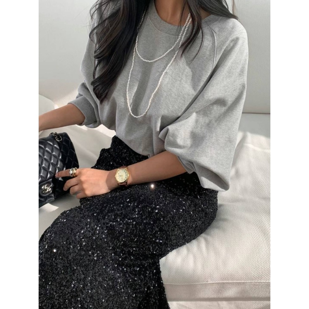 Twins 🇰🇷 韓國代購 東大門 正韓 派對必備 焦點亮閃閃長裙-細節圖2