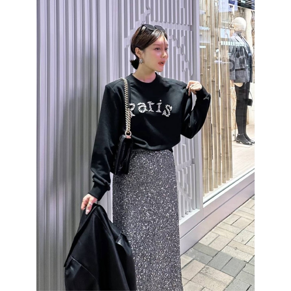 Twins 🇰🇷 韓國代購 東大門 正韓 派對必備 焦點亮閃閃長裙-細節圖7