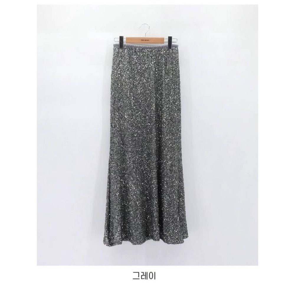 Twins 🇰🇷 韓國代購 東大門 正韓 派對必備 焦點亮閃閃長裙-規格圖9