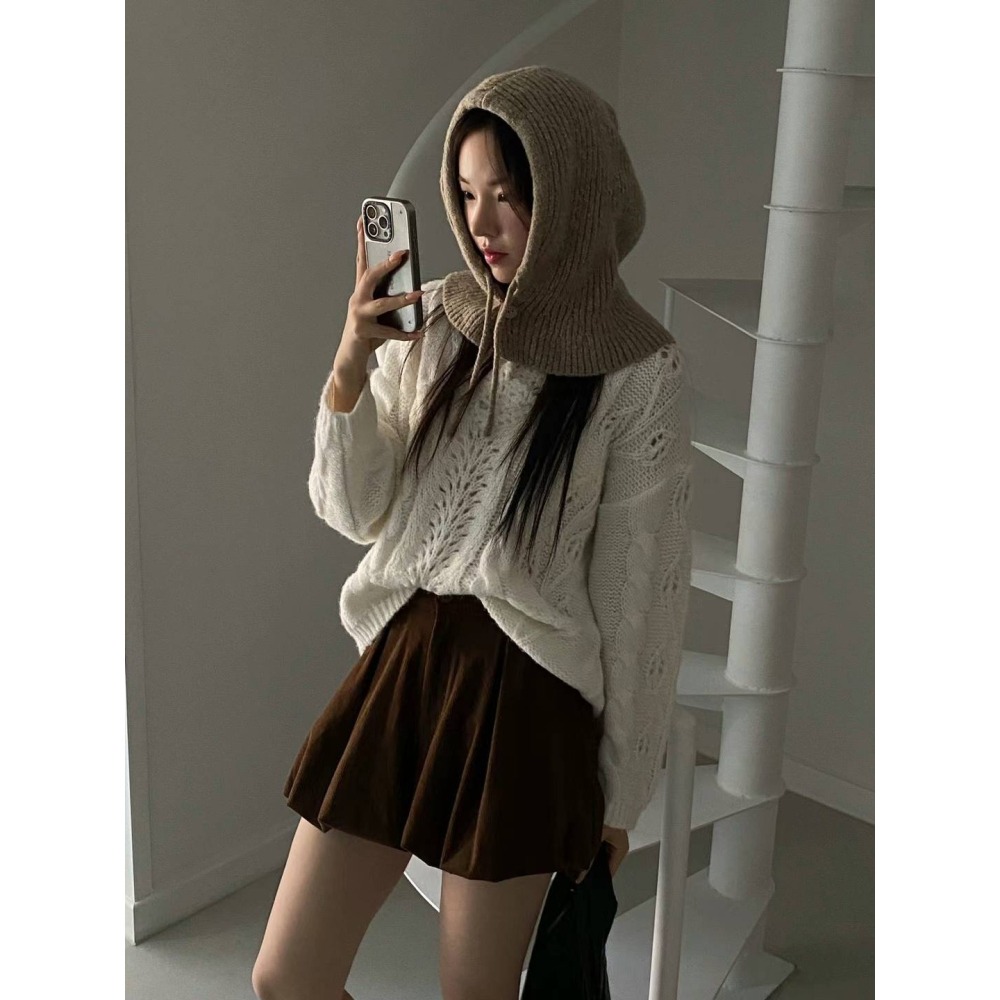 Twins 🇰🇷 韓國代購 東大門 正韓 燈芯絨氣球褲裙-細節圖8